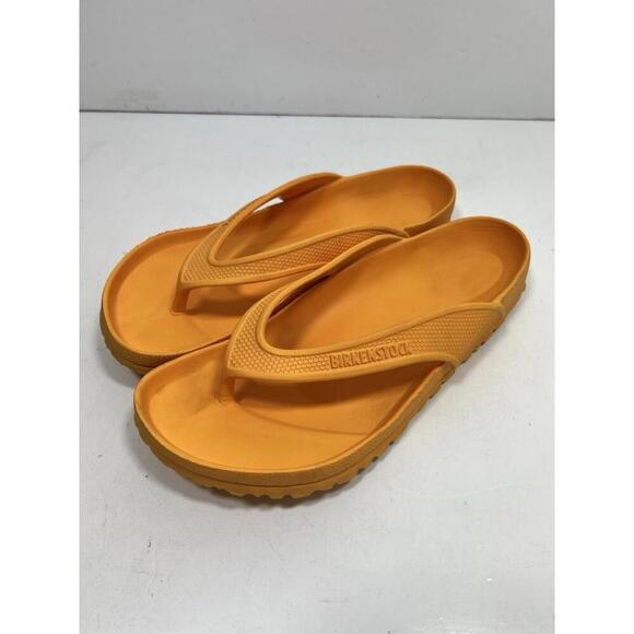Birkenstock Honolulu EVA Women’s Sandals Flip Flops Orange Size EU 39 US 8-8.5M - Picture 1 of 7